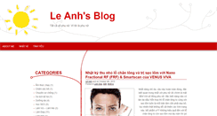 Desktop Screenshot of leanhblog.com