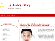 Tablet Screenshot of leanhblog.com